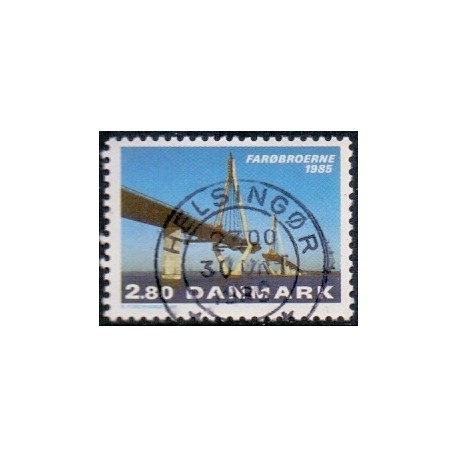 1985. Farøbroerne. AFA nr. 833 postfrisk   Stemplet FDC
