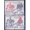 1985. Knud den Hellige. AFA nr. 834-35 postfrisk  Stemplet FDC