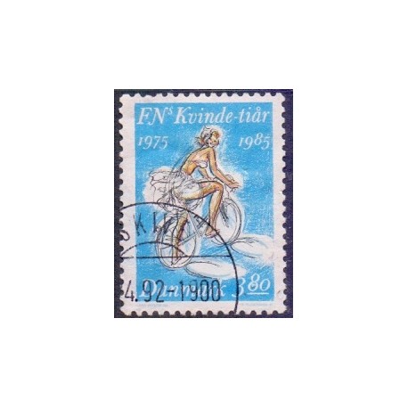 1985. FN's Kvindeår. AFA nr. 839 postfrisk  Stemplet FDC