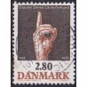1985. Døves Landsforbund. AFA nr. 844 postfrisk    Stemplet FDC