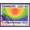 1986. Gigtforeningen 50 år. AFA nr. 855 postfrisk  Stemplet FDC
