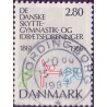 1986. De Danske Skytte/Gymnastik foreninger. AFA nr. 862 postfrisk  Stemplet FDC