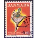 1986. Amor og balletmesteren. AFA nr. 873 postfrisk   Stemplet FDC