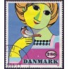 1986. Kunst af Bjørn Wiinblad. AFA nr. 849 postfrisk    Stemplet FDC