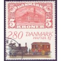 1987. Frimærkeudstillingen Hafnia 87. AFA nr. 888 postfrisk    Stemplet FDC