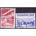 1987. Europamærker / CEPT. AFA nr. 882-83 postfrisk   Stemplet FDC