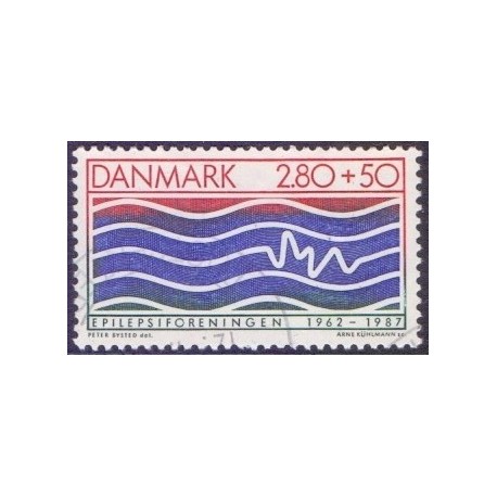 1987. Dansk Epilepsiforeningen. AFA nr. 890 stemplet postfrisk  Stemplet FDC
