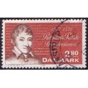 1987. Rasmus Rask. AFA nr. 892 postfrisk  Stemplet FDC