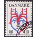 1988. WHO 40 år. AFA nr. 909 postfrisk  Stemplet FDC