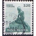 1989. Dansk Turisme 100 år. AFA nr. 932 postfrisk   Stemplet FDC