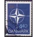 1989. Danmarks indtræden i NATO. AFA nr. 934 postfrisk   Stemplet FDC
