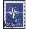 1989. Danmarks indtræden i NATO. AFA nr. 934 postfrisk   Stemplet FDC