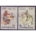 1989. Folkedragter. AFA nr. 936-37 postfrisk   Stemplet FDC