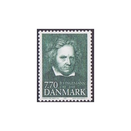 1989. Danmarks Fiskeri- og Havundersøgelser. AFA nr. 944 postfrisk   Stemplet FDC