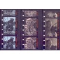 1989. Dansk Film. AFA nr. 946-48 postfrisk enkeltmærker   Stemplet FDC