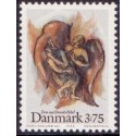 1992. Nyoversættelse af Biblen.  AFA nr. 1034 postfrisk      Stemplet FDC