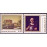 1989. Malerimærker. AFA nr. 949-50 postfrisk    Stemplet FDC