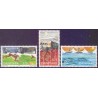 1992. Natur, miljø og udvikling. AFA nr. 1020-22 postfrisk           Stemplet FDC