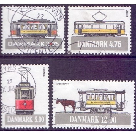 1994. Sporvogne. AFA nr. 1070-73  postfrisk   Stemplet FDC