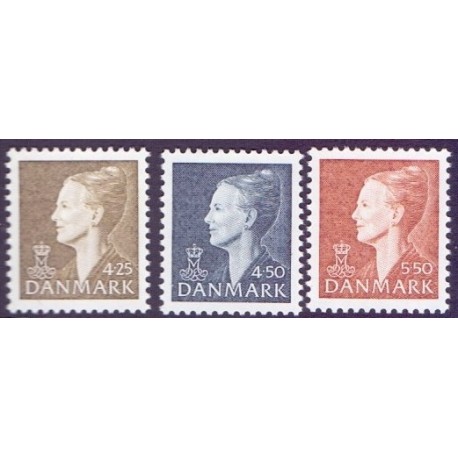 1998. Suppleringsværdier. AFA nr. 1170-72 postfrisk       Stemplet FDC