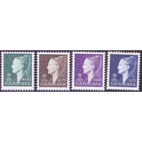 1997. Suppleringsværdier. AFA nr. 1152-55 postfrisk      Stemplet FDC