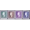 1997. Suppleringsværdier. AFA nr. 1152-55 postfrisk      Stemplet FDC