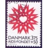 1996. AIDS-Fondet. AFA nr. 1130 stemplet  Stemplet FDC