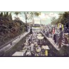 England. Boulters lock, unused postcard