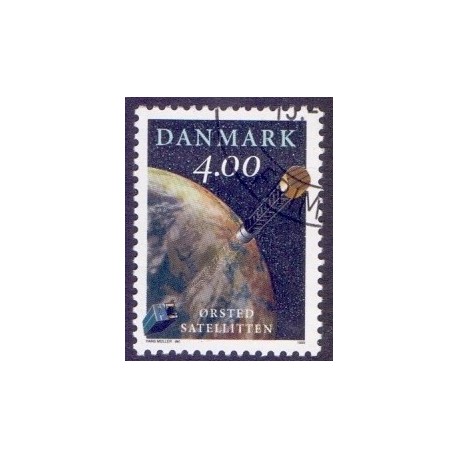 1999. Ørsted satelitten. AFA nr. 1200 postfrisk     Stemplet FDC