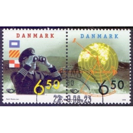 1998. Nordenfrimærker. AFA nr. 1180-81 postfrisk      Stemplet FDC