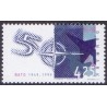 1999. Europarådet 50 år. AFA nr. 1211 postfrisk     Stemplet FDC