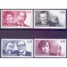 1999. Dansk revy 150 år. AFA nr. 1212-15 postfrisk     Stemplet FDC