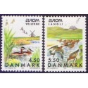 1999. Europamærker / CEPT. AFA nr. 1209-10 postfrisk     Stemplet FDC