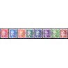 2000. Dr. Margrethe Ny Dagligserie AFA 1242-49 (uden v. nr) postfrisk Stemplet