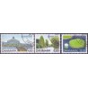 2001. Botanisk Have, AFA 1272-74, komplet postfrisk Stemplet