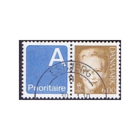 2001. Dr. Margrethe, AFA 1285v postfrisk Stemplet