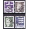 2002. Slupperingsværdier (uden v.nr), AFA 1303-06, komplet postfrisk Stemplet