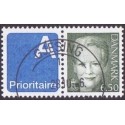2002. Slupperingsværdier, AFA 1305v, postfrisk Stemplet