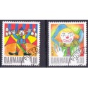 2002. Europamærker / CEPT, AFA 1319-20, postfrisk Stemplet