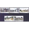 2002. Danske boliger I, AFA 1332-36, komplet postfrisk Stemplet