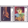 1999. Frimærkekunst. AFA nr. 1218-19 postfrisk     Stemplet FDC