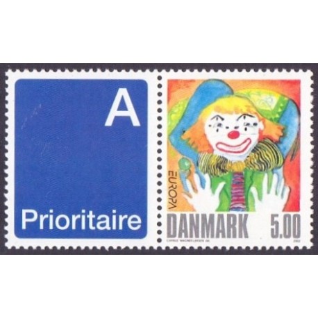 2002. Europamærker / CEPT, AFA 1320v, postfrisk Stemplet