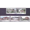 2004. Danske boliger III, AFA 1378-82, postfrisk Stemplet FDC