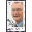 2004. HKH Prins Henrik 70 år, AFA 1395, postfrisk Stemplet FDC