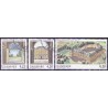 2004. Frederikberg slot, AFA 1391-93, postfrisk Stemplet FDC