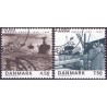 2005. Danske søfolk 1939-1945 , AFA 1435-36, postfrisk Stemplet FDC