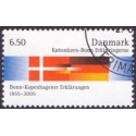 2005. København-Bonn erklæringen, AFA 1431, postfrisk Stemplet FDC