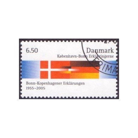 2005. København-Bonn erklæringen, AFA 1431, postfrisk Stemplet FDC