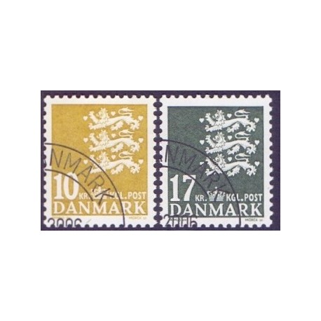 2006. Suppleringsværdier, AFA 622a og 1454, postfrisk Stemplet FDC