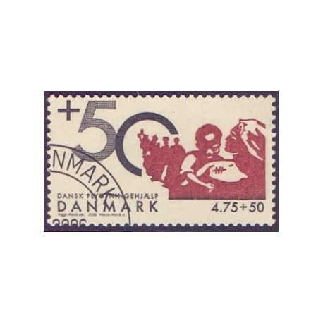 2006. Dansk Flygtningehjælp, AFA nr. 1459, postfrisk Stemplet FDC